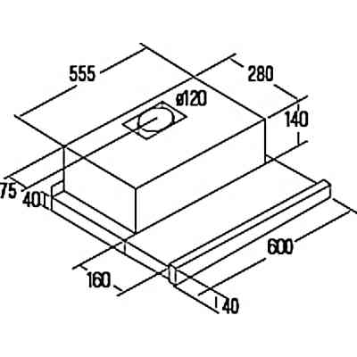 Витяжка кухонна Cata TFK 6005 X (02034604) Вінниця