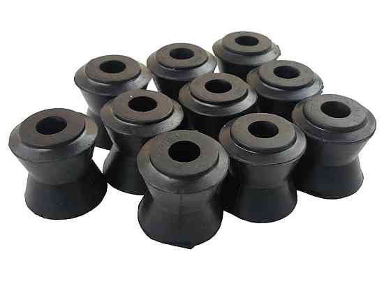 Втулка тяг 2121, 21213 (2101) большие (к-кт 10 шт) реактивных Мукачево