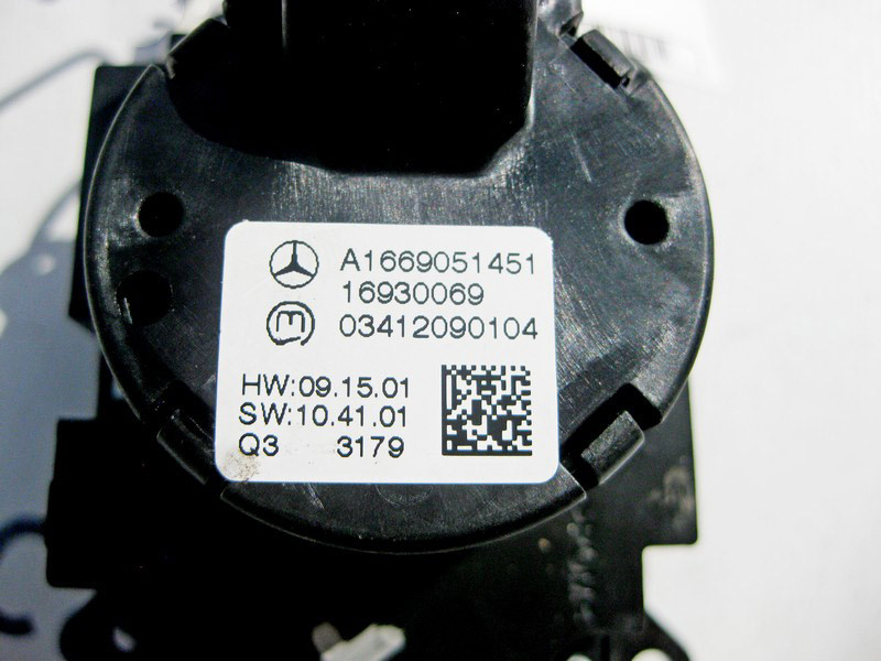 Mercedes-Benz  A1669051451 Перемикач режимів рівня підвіски ML GLE W166 GL GLS X166 Одеса - фото 3