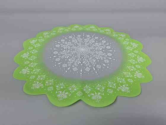 Серветка для квітів діаметром 40 см з рис, 100 шт No 332 (1) (100 шт.) Харків