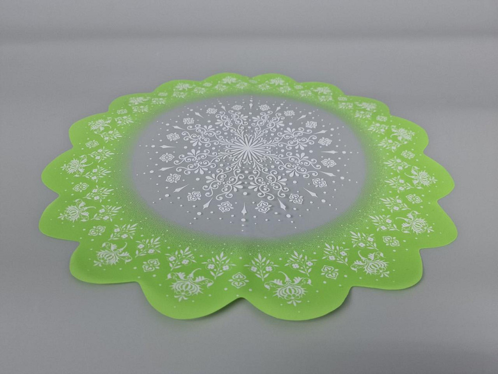 Серветка для квітів діаметром 40 см з рис, 100 шт No 332 (1) (100 шт.) Харків - фото 1