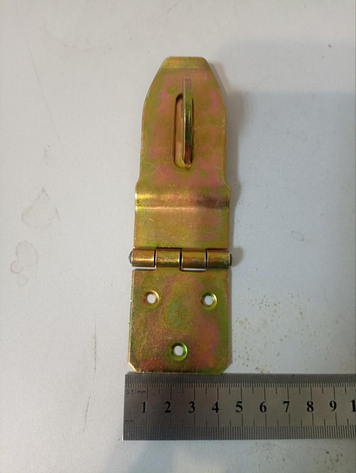 Скоба-завіса колодки  45х150мм, оцинк жовтий "P-o" Київ - фото 2