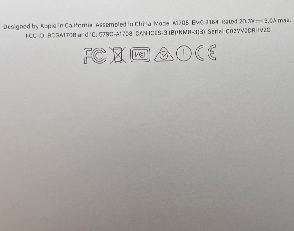 Ноутбук: MacBook Pro 13 (2017) Silver (A1708) Intel i5. Київ - фото 5