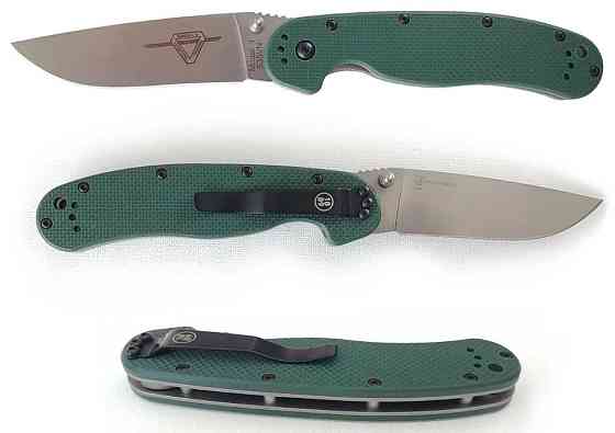 Ніж Ontario RAT-1, RAT-1.5  (AUS-8, D2, S35VN, MAGNACUT) Харків