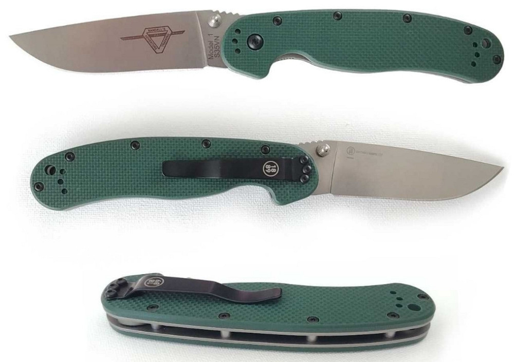 Ніж Ontario RAT-1, RAT-1.5  (AUS-8, D2, S35VN, MAGNACUT) Харьков - изображение 2