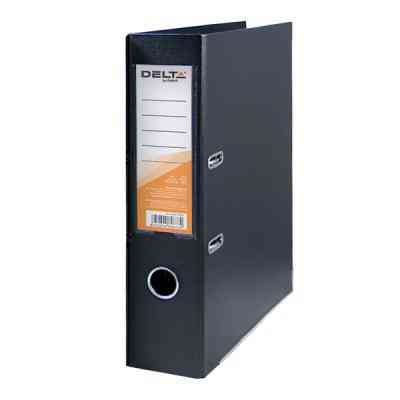 Папка - регистратор Delta by Axent double-sided PP 7,5 cм, assembled, black (D1712-01C) Винница