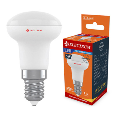 Лампочка Electrum R39 5W PA LR- 5 Е14 4000K (A-LR-1945) Винница - изображение 1