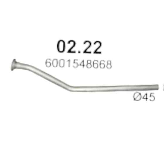 Труба Логан, Daster 1.5D (штаны) приемная Мукачево