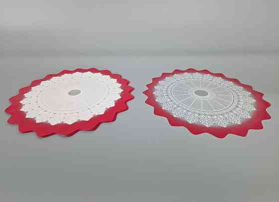 Серветка для квітів діаметром 30 см з рис, 100 шт No 334 (2) (100 шт.) Харків