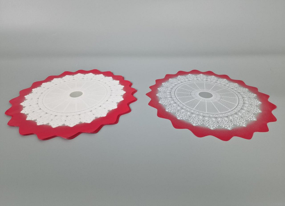 Серветка для квітів діаметром 30 см з рис, 100 шт No 334 (2) (100 шт.) Харків - фото 1