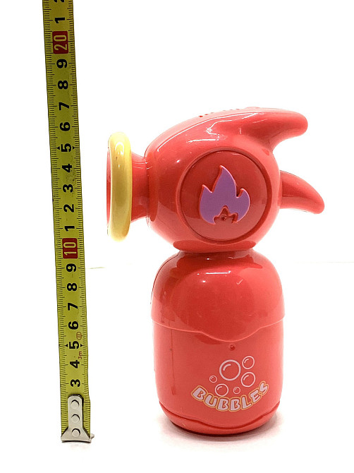 Мильні бульбашки Генератор мильних бульбашок Вогнегасник 17 см Червоний (KL3708) Чернигов - изображение 5