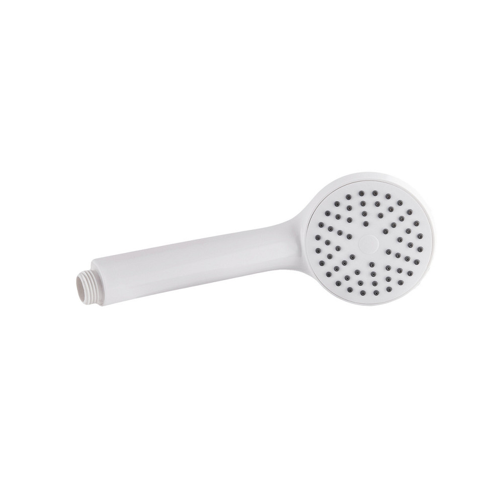 Смеситель для ванны Plamix Kubus-009 EURO SET белый с душевым шлангом и лейкой Харьков - изображение 2