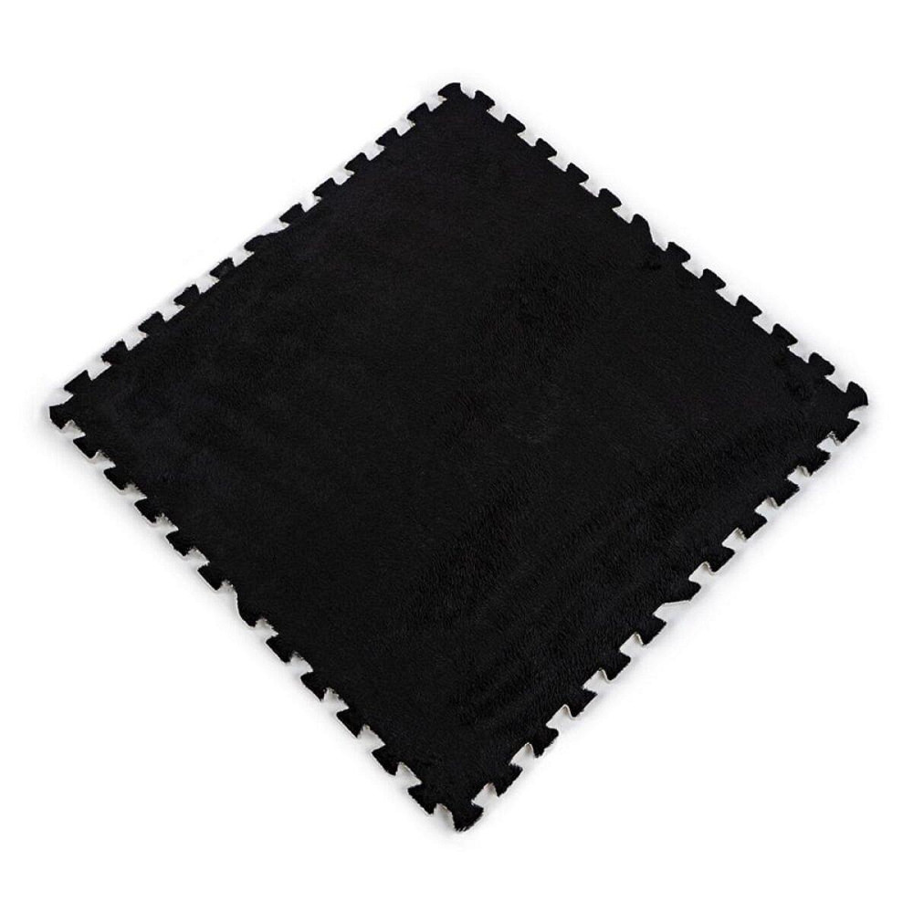 Пол-пазл плюшевый ЧЕРНЫЙ 60*60*1cm (D) SW-00002079 Днепр - изображение 1