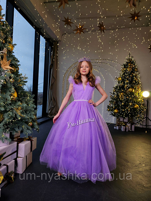 Лавандове сукня святкова на 5-7, 10-12 років Кривий Ріг - фото 7