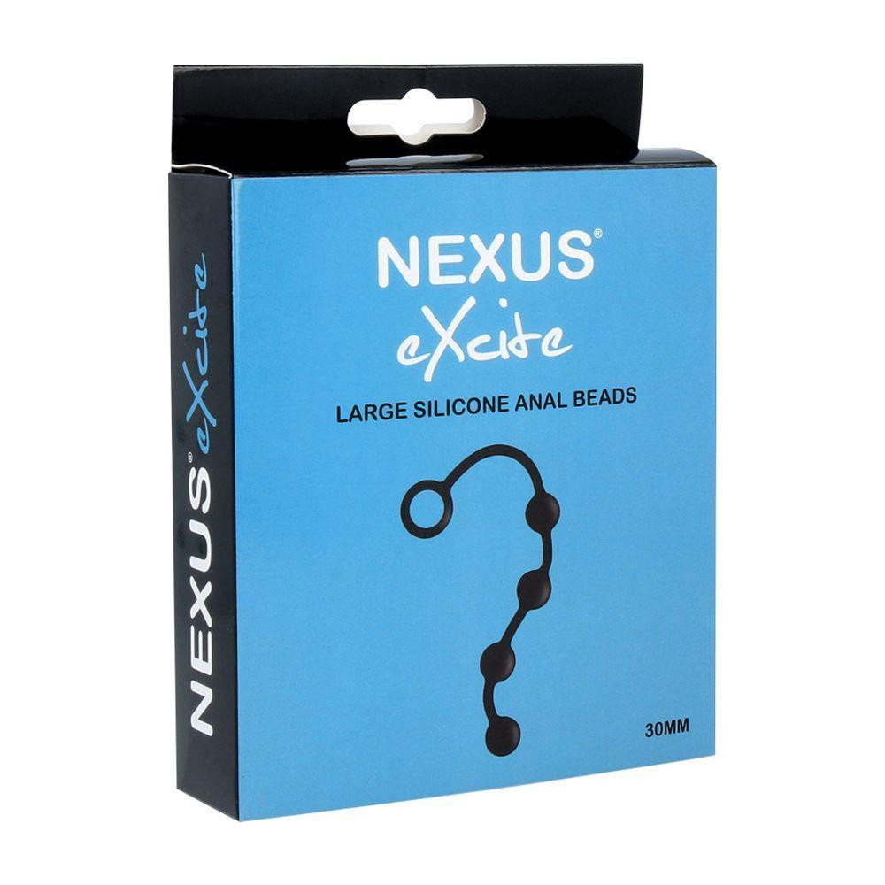 Анальные шарики Nexus Excite Large Anal Beads, силикон, макс. диаметр 3 см Sex Aura Киев - изображение 4
