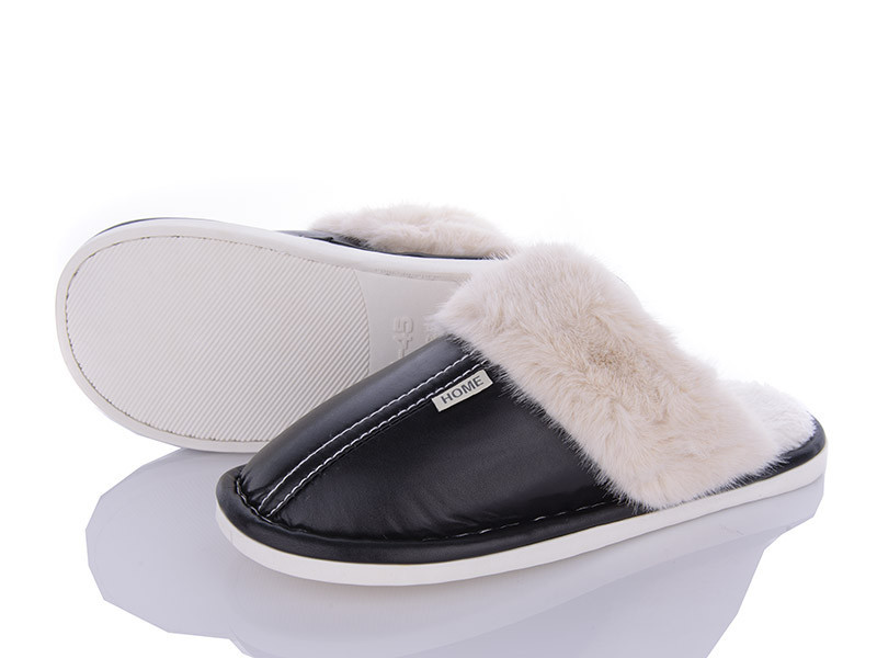 Капці чоловічі теплі закриті чорні Одеса - фото 5