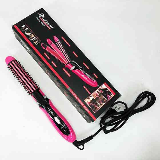 Плойка для завивки волосся з різними функціями, Плойка для гладкого волосся і локонів VC-54 Івано-Франківськ