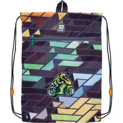 Сумка для взуття Kite Education Motorbike з кишенею (K21-601M-8) Вінниця