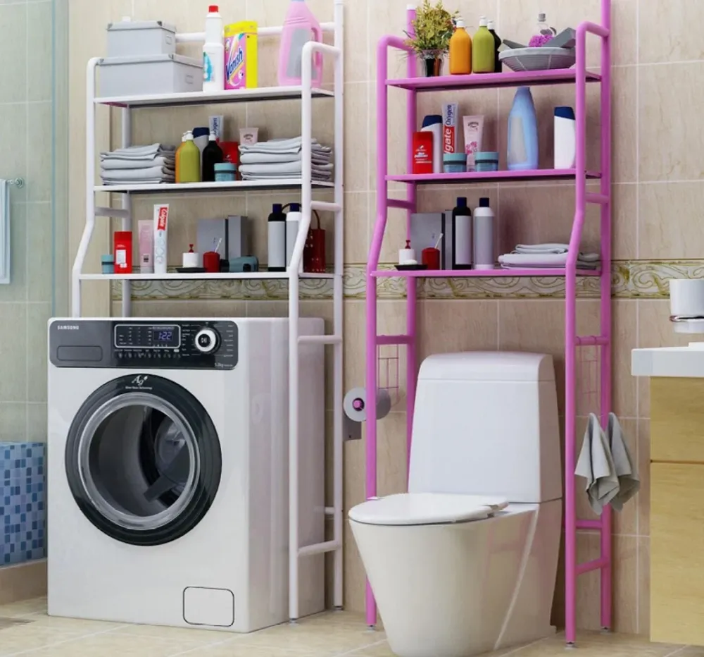 Полиця стелаж підлоговий над унітазом ТМ-021 Sailboat toilet rack Стелаж для ванної кімнати над унітазом. Одеса - фото 7