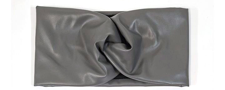 Повязка женская на флисе серая Киев - изображение 1