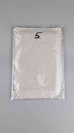 Тарілки святкові паперові 15 * 22 см "No 5" Фіолетовий квітковий візерунок 10 шт (1 пачка) Харків