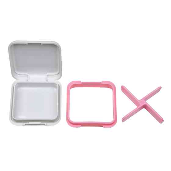 Кейс для капсул Fitseven UZSPACE TP005WP, білий з ромбами Вінниця