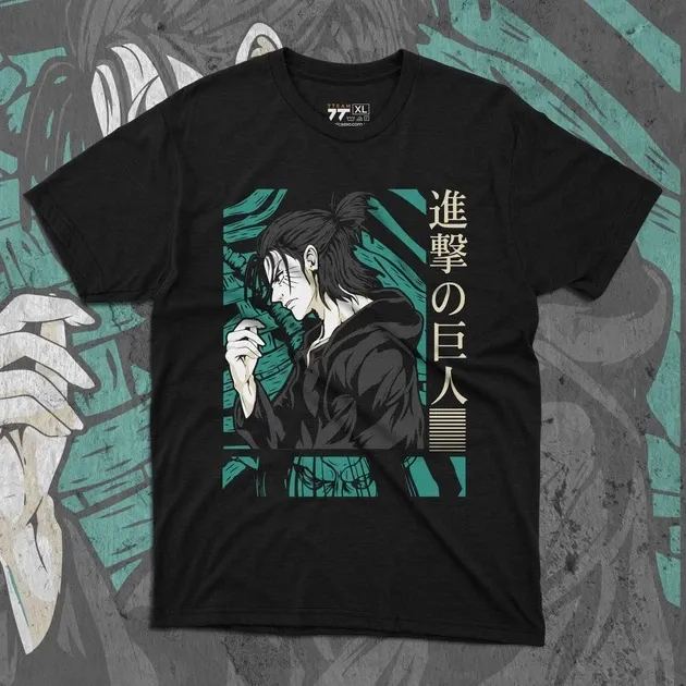 Футболка для подростка мальчика с принтом Атака Титанов Эрен Егер Размер 160 Anime10678 Днепр - изображение 1