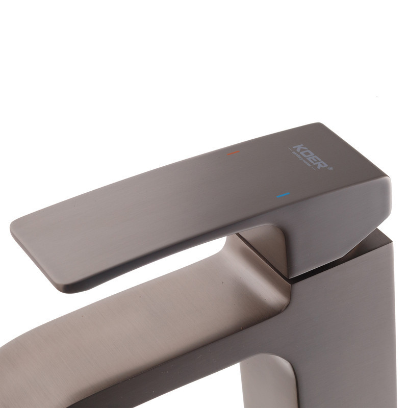 Змішувач для умивальника KOER KB-10037-07 (Колір графіт) (KR5999)   ( 25352 ) Харків - фото 8