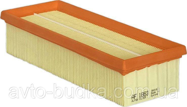 Фильтр воздушный Alpha Filter AF1863 для Renault Duster, Logan, Sandero, Dacia Duster, Logan, Sandero 1.5 dCi Новый Роздол - изображение 1