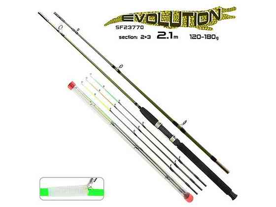 Фідерне вудилище штекерне CROCODIL evolution 2.10м. 180 g. арт.SF23770 ТМ Croco Київ