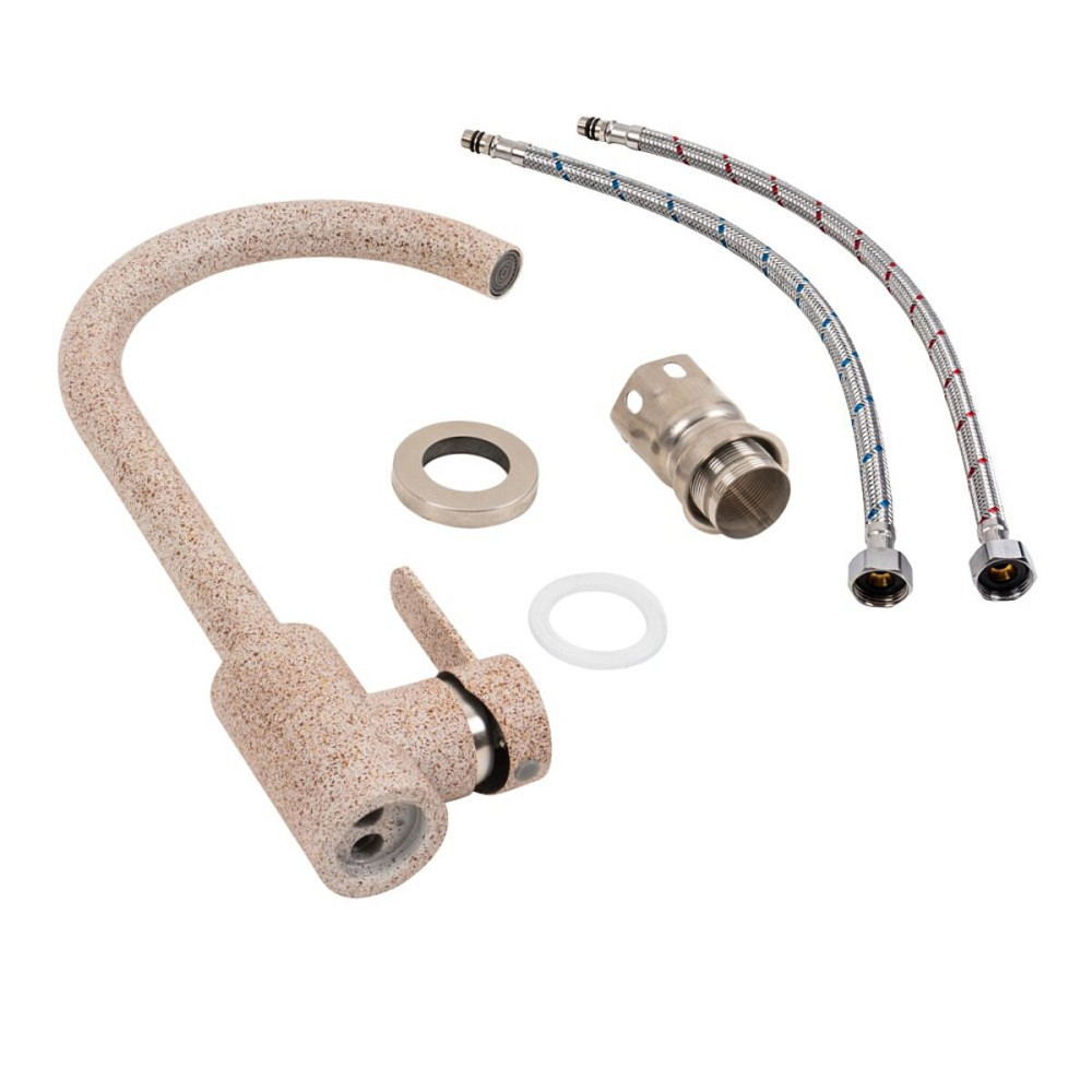 PLATINUM Кухонний змішувач Platinum 7990 NEST Карамель Коломыя - изображение 2