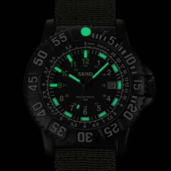Чоловічий наручний годинник Skmei 9281 Зелений Вінниця