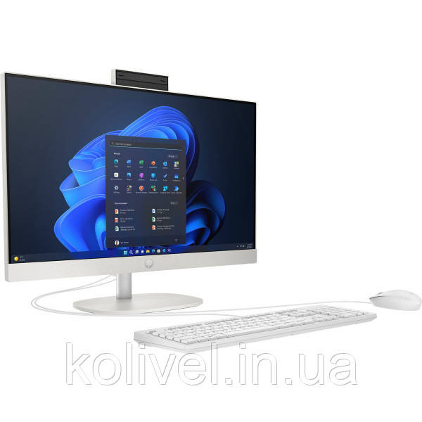 Моноблок 23.8'' HP ProOne 245 G10 Ryzen 5 7520U/16Gb/SSD512Gb/Cam/WiFi/W11P64/Shell White (884Z9EA) Киев - изображение 6