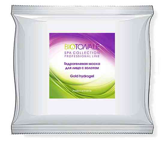 Гідрогелева маска для обличчя з біозолотом Biotonale  1 шт Дніпро
