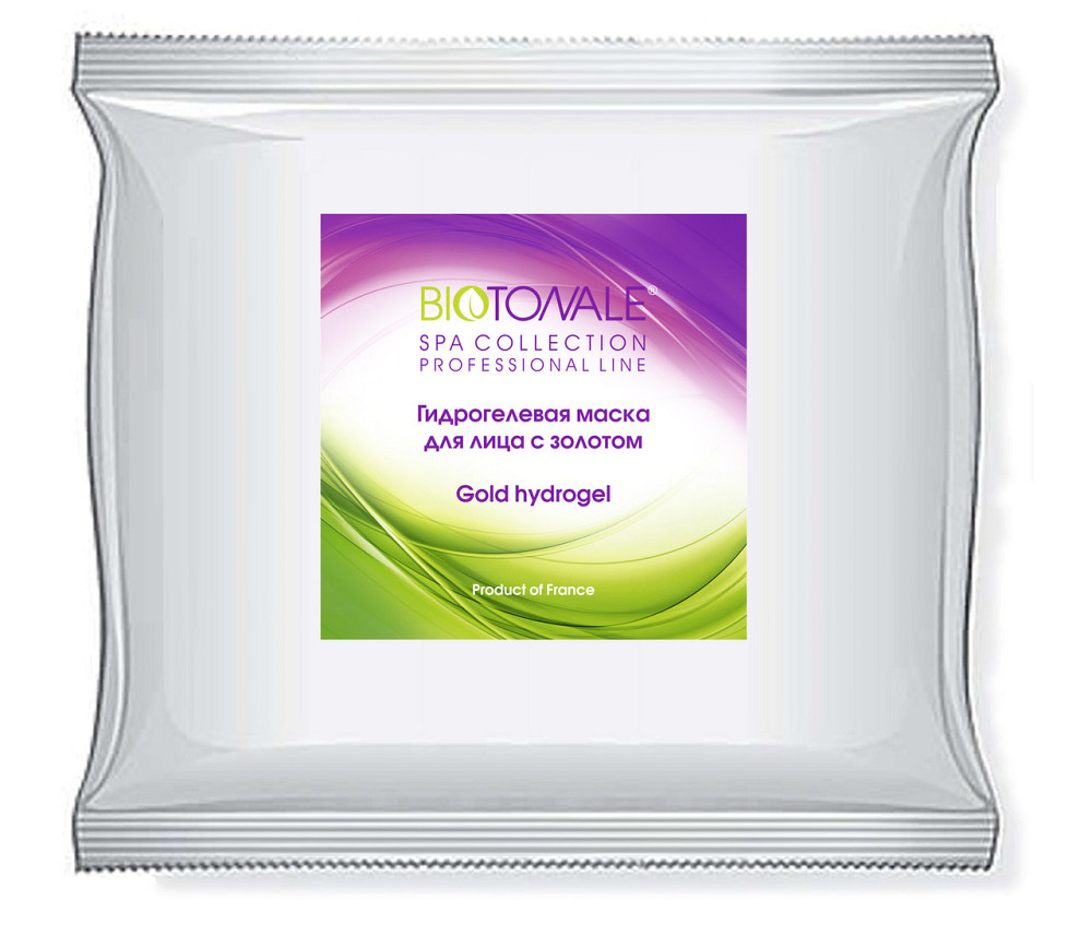 Гідрогелева маска для обличчя з біозолотом Biotonale  1 шт Дніпро - фото 1