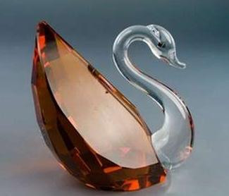 Фигурка Лебедь хрусталь Киев - изображение 1