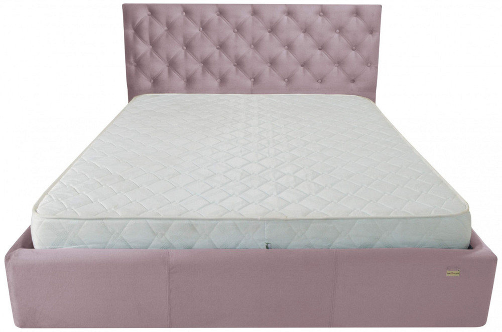Кровать Двуспальная Coventry VIP 180 х 200 см Missoni 021 С дополнительной металлической цельносварной рамой Темно-розовый Днепр - изображение 10