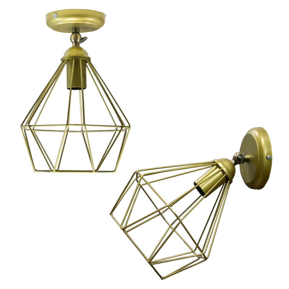 Бра в стилі лофт Е27 Sierra 0537-1 G Київ - фото 1