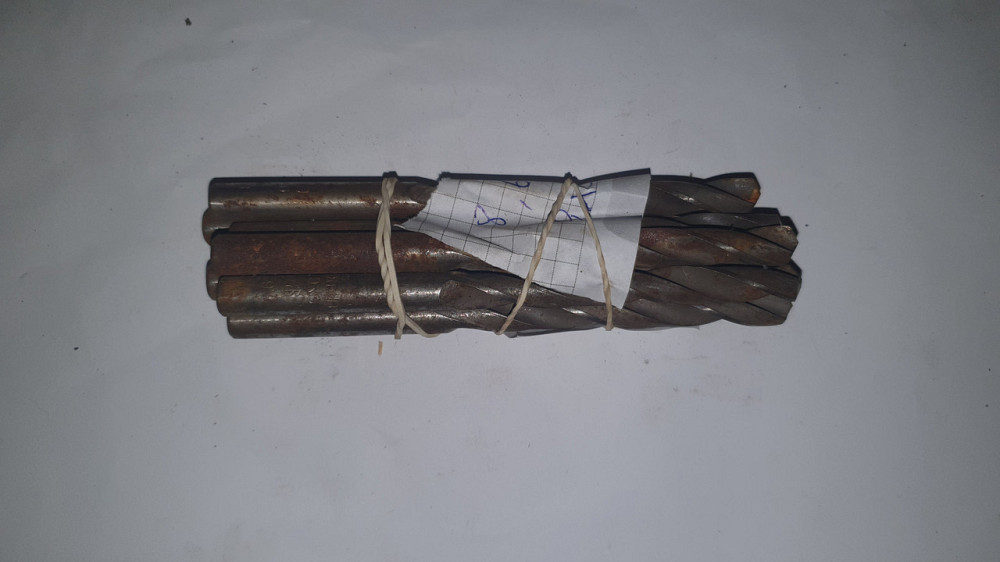 Свердло з циліндричним хвостовиком 8.6 мм. 9ХС. СССР. Харків - фото 1