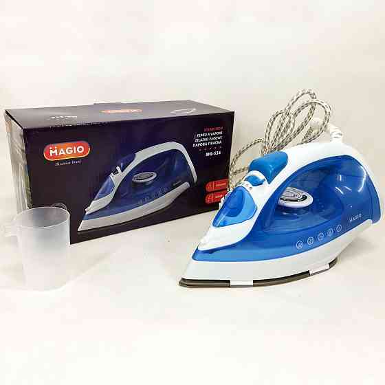 Паровая утюг для вещей Magio MG-534, Легкий паровой утюг для дома Эффективный паровой одежды VK-25 Ивано-Франковск