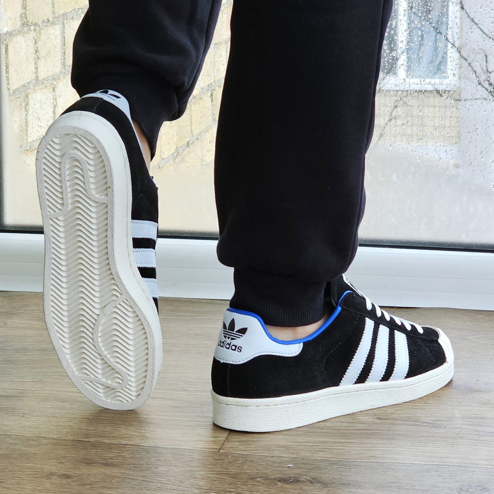 Мужские Кроссовки Adidas Черные Кеды Адидас (размеры: 41,42,43,44,45) Видео Обзор Днепр - изображение 5