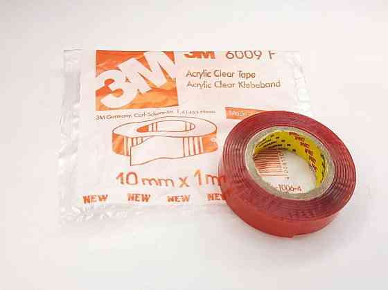 Скотч двосторонній. 3M 6009F 10мм*1м*0,8мм прозорий Вінниця