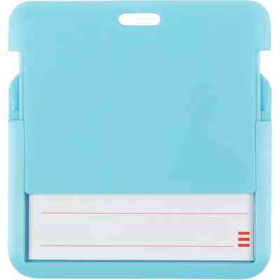 Бейдж Axent слайдер горизонтальний, 85х54мм ,блакитний (4500H-22-A) Вінниця