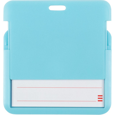 Бейдж Axent слайдер горизонтальний, 85х54мм ,блакитний (4500H-22-A) Вінниця - фото 3