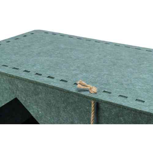 Будиночок Trixie Lene для котів фетр 54х30х35 см сірий Київ