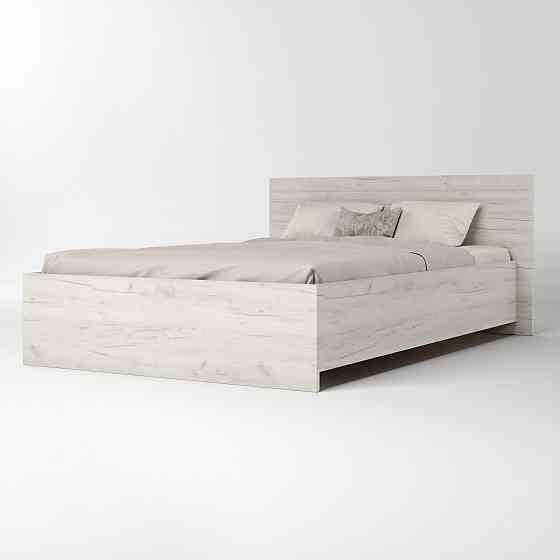 Ліжко двоспальне Еверест Соната-1400 140х200 см дуб крафт білий (DTM-2677) Львів