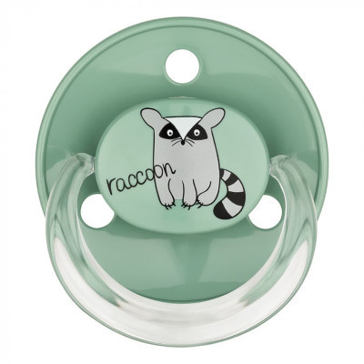 Пустышка Baby-Nova RaccoonTurtle Uni 2 шт (3962099) Винница - изображение 2