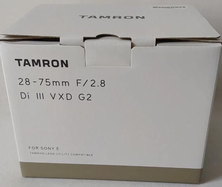 Объектив: Tamron 28-75mm.F/2.8 Di III VXD G2 Sony -E.Новий обєктив. Киев - изображение 1