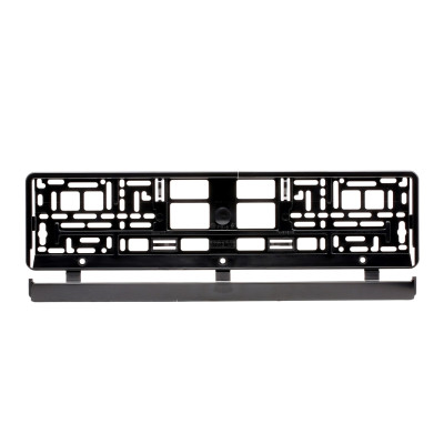 Рамка номерного знака VIRAGE чорна (93-001) Вінниця - фото 1