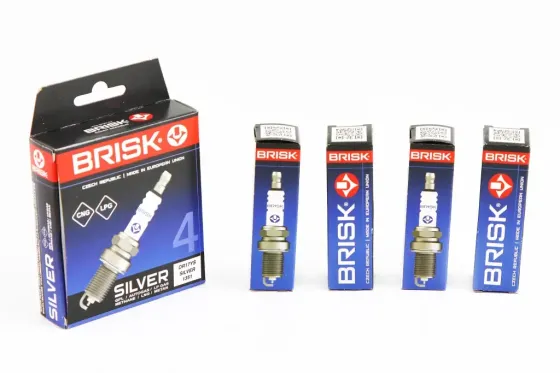 Свічки Brisk Silver 2112 газ (Lanos 1.6, Aveo 1.6, Lacetti 1.6, ключ на 16, зазор 0.7) Вінниця